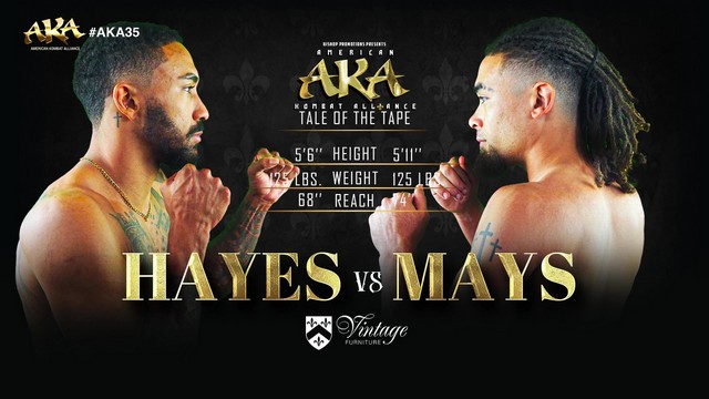 AKA 35 - Darrian Hayes vs Jordan Mays - March 9, 2024