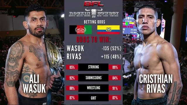 BFL 80 - Ali Wasuk vs Cristhian Rivas - May 8, 2024
