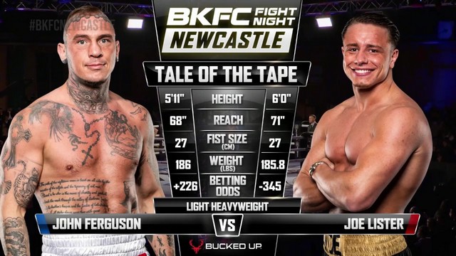 BKFC Fight Night - Joe Lister vs John Ferguson - February 8, 2025