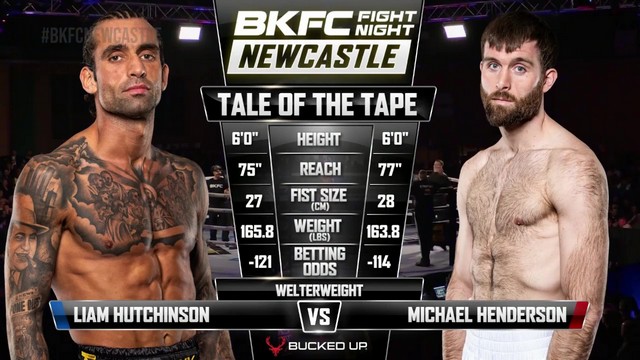 BKFC Fight Night - Mikey Henderson vs Liam Hutchinson - February 8, 2025