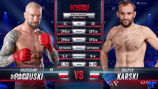 KSW 96 - Radosław Paczuski vs Kacper Karski - July 19, 2024