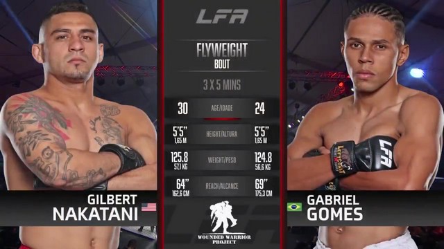 LFA 184 - Gilbert Nakatani vs Gabriel Gomes - May 16, 2024