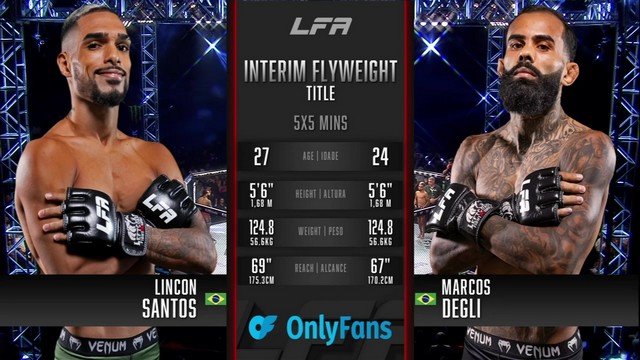 LFA 201 - Marcos Degli vs Lincon Santos - February 7, 2025