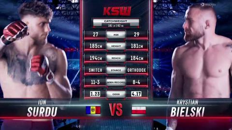 KSW 73 - Krystian Bielski vs Ion Surdu - Aug 20, 2022