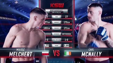 KSW 73 - Carl McNally vs Miłosz Melchert - Aug 20, 2022