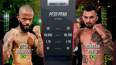 Jungle Fight 110 - Vitor Estevam vs Jonathan Pinto - Aug 27, 2022