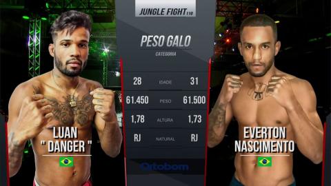 Jungle Fight 110 - Luan Matheus vs Everton Nascimento - Aug 27, 2022