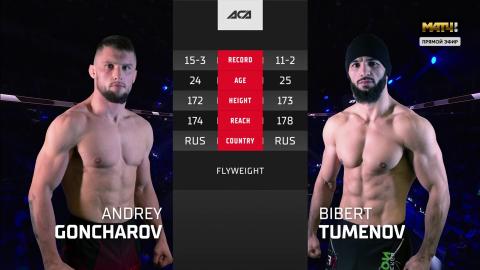 ACA 147 - Andrey Goncharov vs Bibert Tumenov - Nov 04, 2022