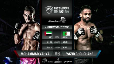 Mohammad Yahya VS Yazid Chouchane _ Sep - 04, 2021