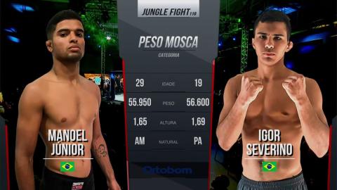 Jungle Fight 110 - Igor da Silva vs Manoel Rodrigues - Aug 27, 2022