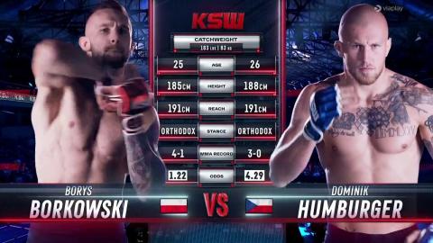 KSW 73 - Dominik Humburger vs Borys Borkowski - Aug 20, 2022