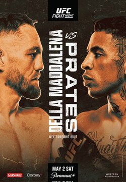 UFC Fight Night: Della Maddalena vs. Prates