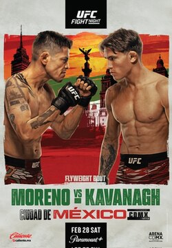 UFC Fight Night: Moreno vs. Kavanagh