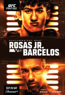 UFC Vegas 121: Rosas Jr. vs. Barcelos