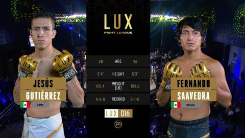 Fernando Saavedra vs. Jesus Gutierrez - Sep - 17, 2021