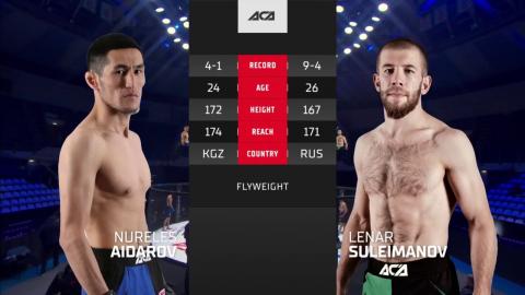 Nureles  Aidarov  vs Lenar Suleimanov - Sep 24, 2021