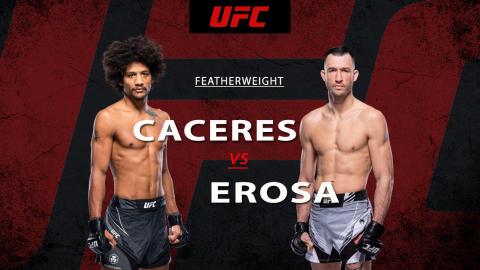 UFC Fight Night 216 - Alex Caceres vs Julian Erosa - Dec 17, 2022