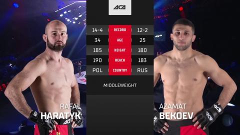 Rafal Haratyk vs. Azamat Bekoev - Sep - 11, 2021