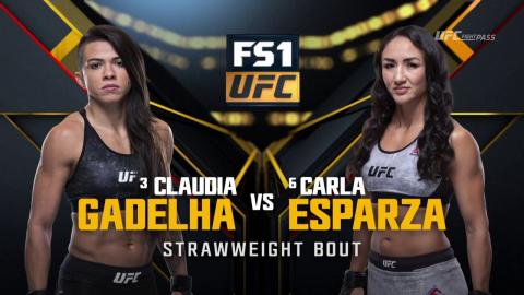 UFC 225 - Claudia Gadelha vs Carla Esparza - Jun 9, 2018