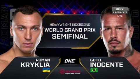 ONE 161 - Roman Kryklya vs Guto Inocente - Sep 29, 2022