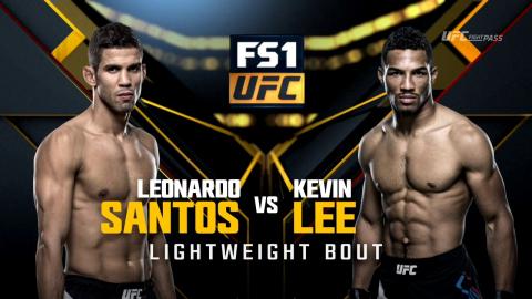 UFC 194 - Leonardo Santos vs Kevin Lee - Dec 12, 2015