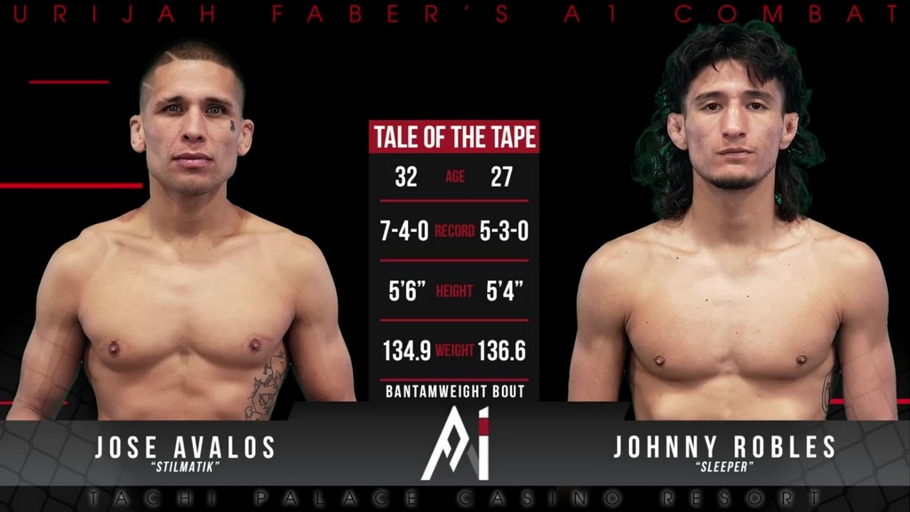 A1 Combat 18 - Johnny Robles vs Jose Avalos - February 22, 2024