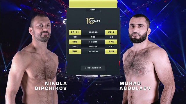 ACA 181 - Nikola Dipchikov vs Murad Abdulaev - November 2, 2024