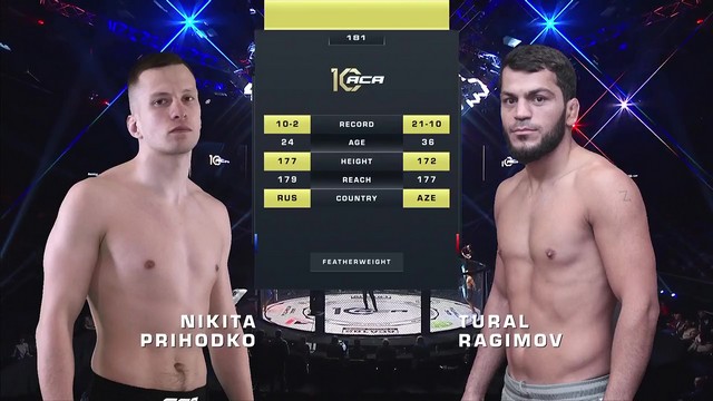 ACA 181 - Tural Ragimov vs Nikita Prikhodko - November 2, 2024