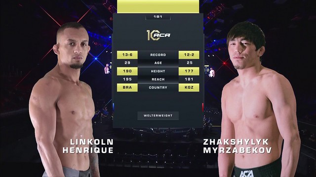 ACA 181 - Zhakshylyk Myrzabekov vs Lincoln Puig - November 2, 2024