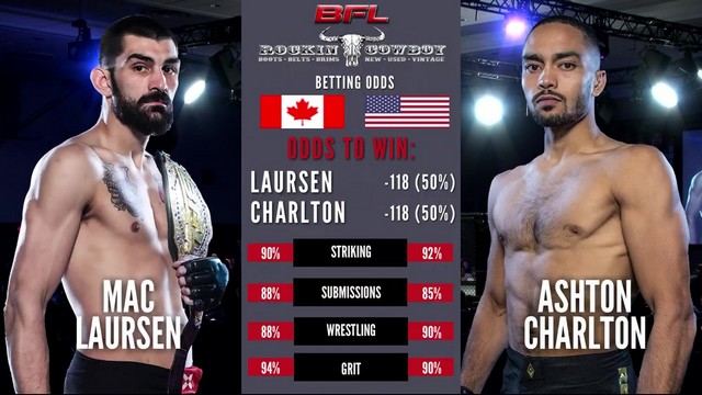 BFL 81 - Mac Laursen vs Ashton Charlton - September 5, 2024