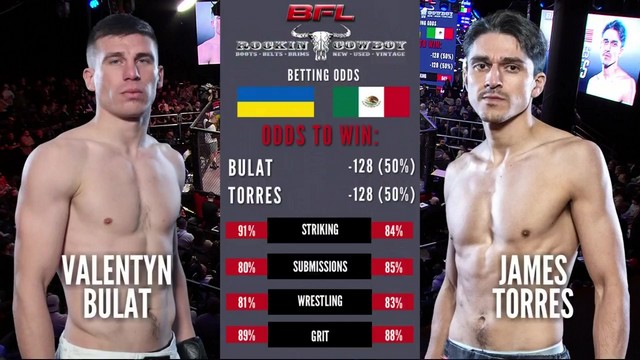 BFL 82 - Valentyn Bulat vs James Torres - January 23, 2025