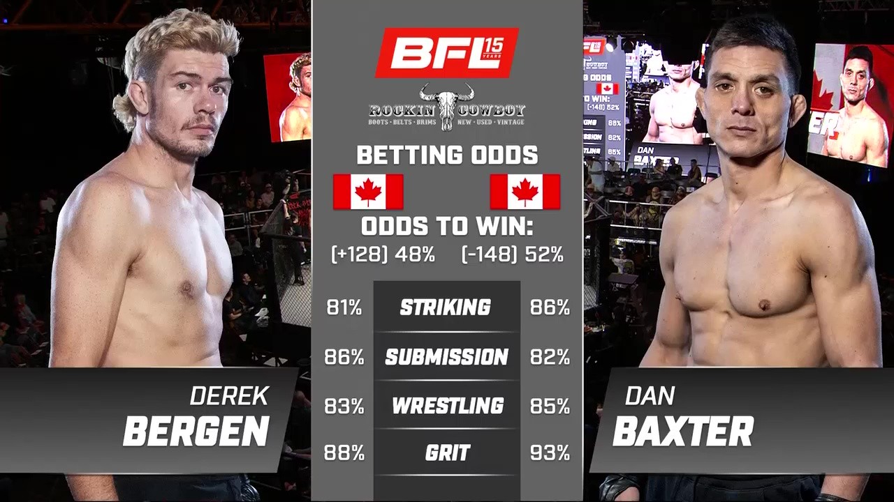 BFL 84 - Derek Bergen vs Dan Baxter - September 4, 2025