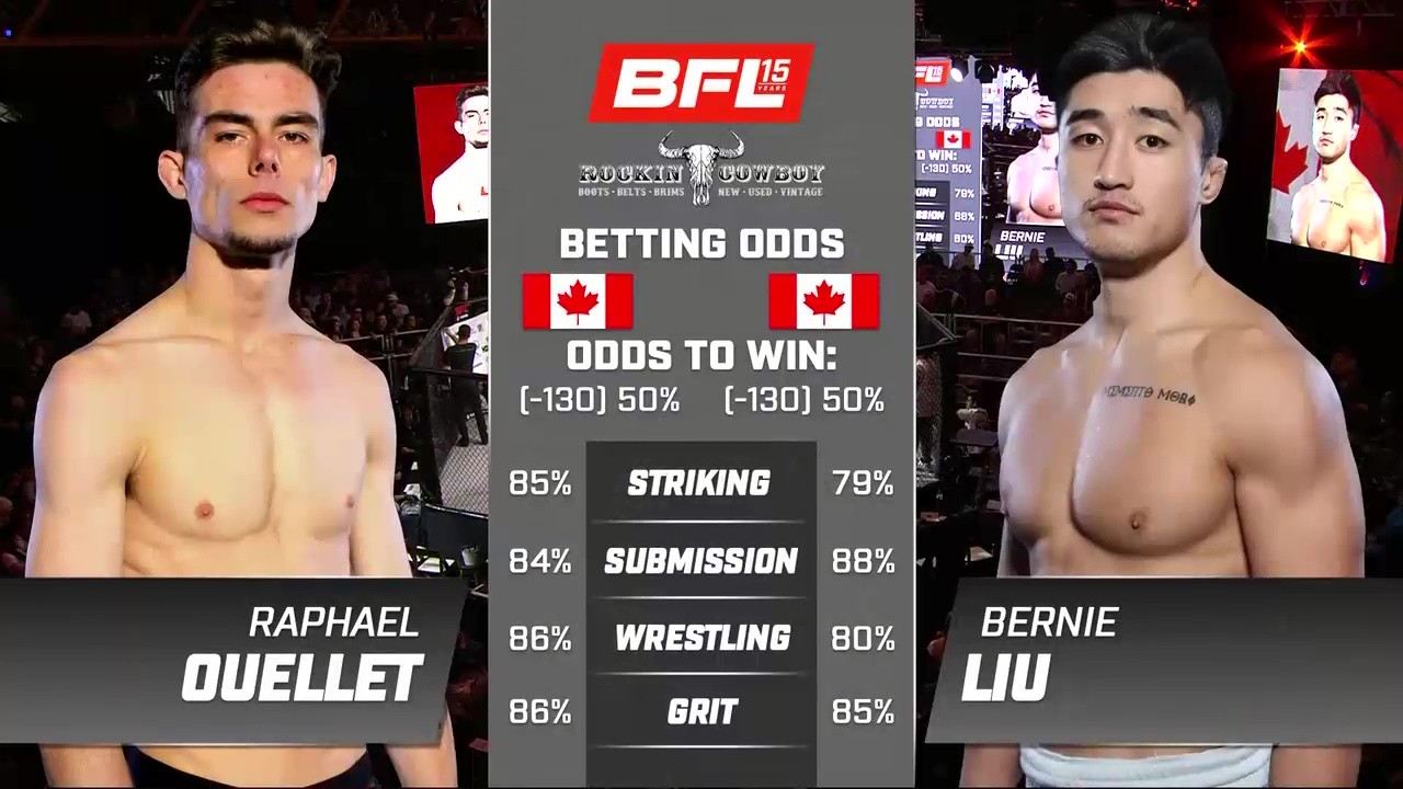 BFL 84 - Raphael Ouellet vs Bernie Liu - September 4, 2025