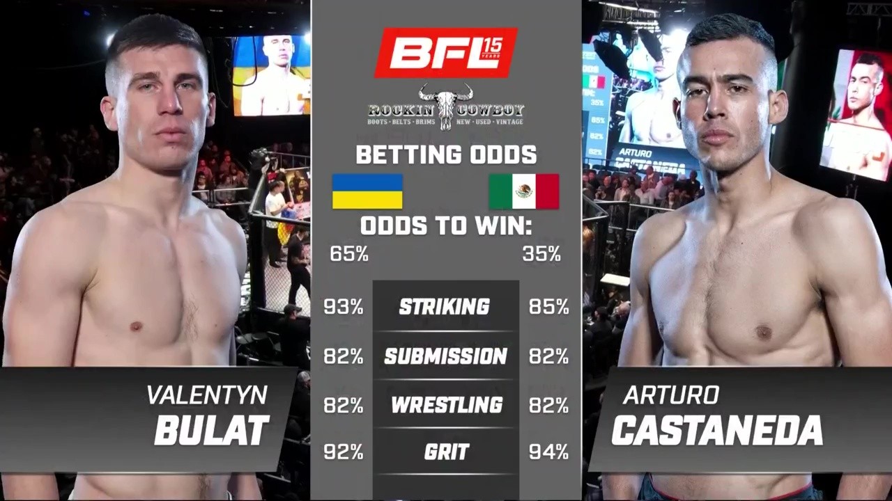 BFL 85 - Valentyn Bulat vs Arturo Reyes Castañeda - October 16, 2025