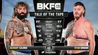 BKFC 63 - Zachary Calmus vs Ryan Shough - August 2, 2024