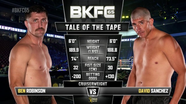 BKFC 65 - David Sanchez vs Ben Robinson - September 6, 2024