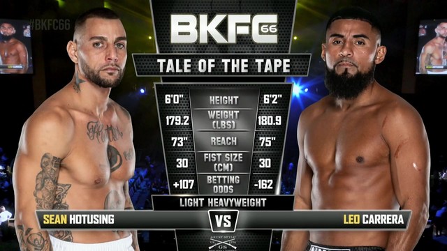 BKFC 66 - Leonel Carerra vs Sean Hotusing - September 13, 2024