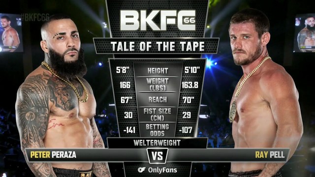 BKFC 66 - Peter Peraza vs Raymond Pell - September 13, 2024