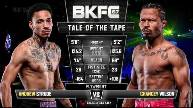 BKFC 67 - Andrew Strode vs Chance Wilson - October 25, 2024