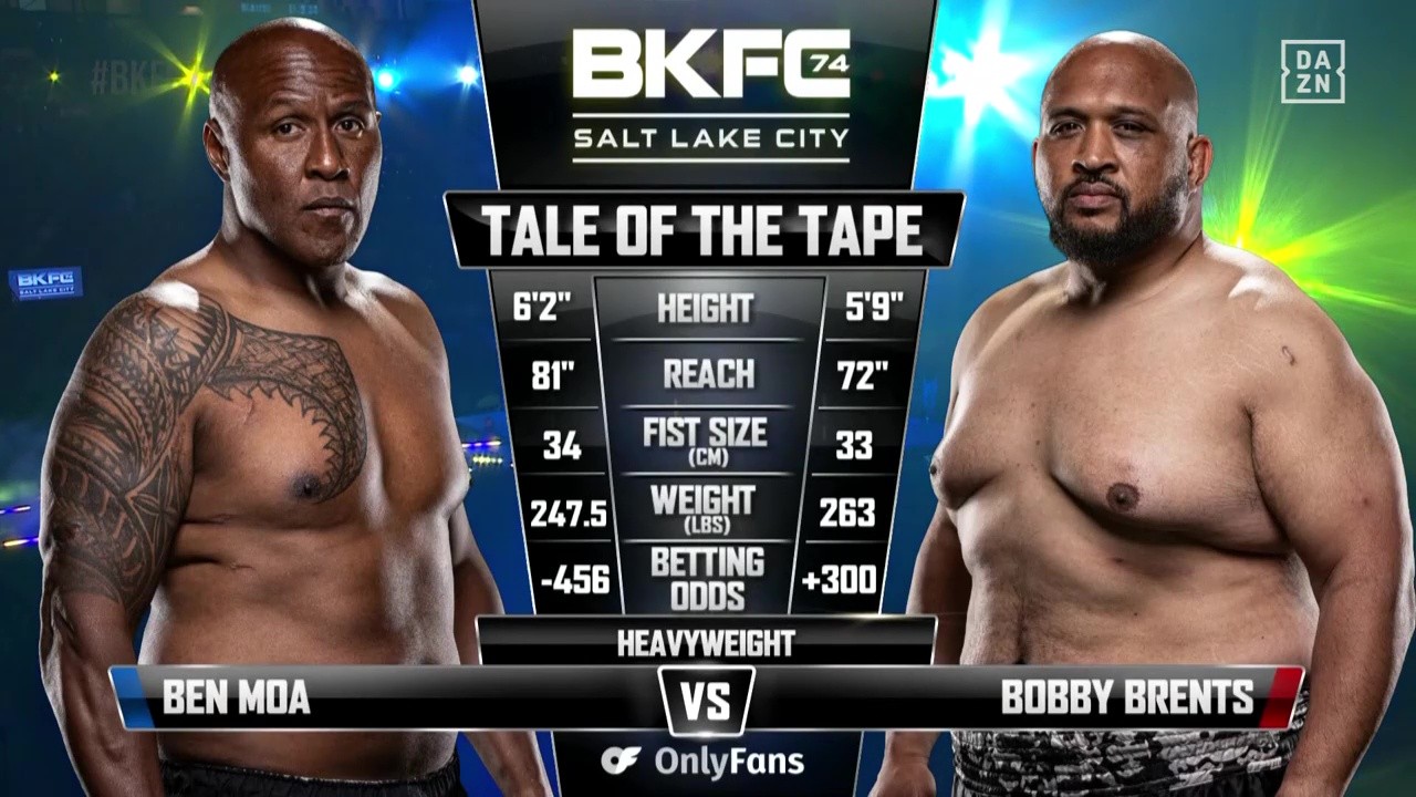 BKFC 74 - Ben Moa vs Bobby Brents - May 10, 2025