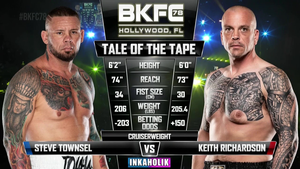 BKFC 78 - Stephen Townsel vs Keith Richardson - July 12, 2025