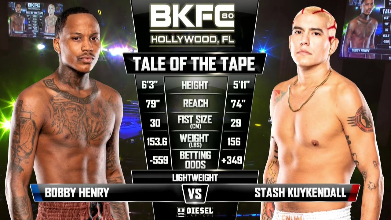 BKFC 80 - Bobby Henry vs Stash Kuykendall - September 12, 2025
