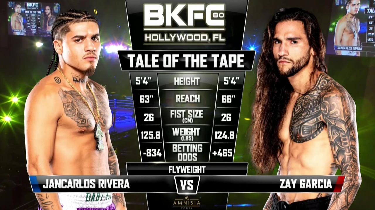 BKFC 80 - Jancarlos Rivera vs Isaiah Garcia - September 12, 2025