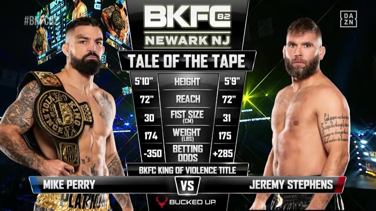 BKFC 82 - Mike Perry vs Jeremy Stephens - October 4, 2025