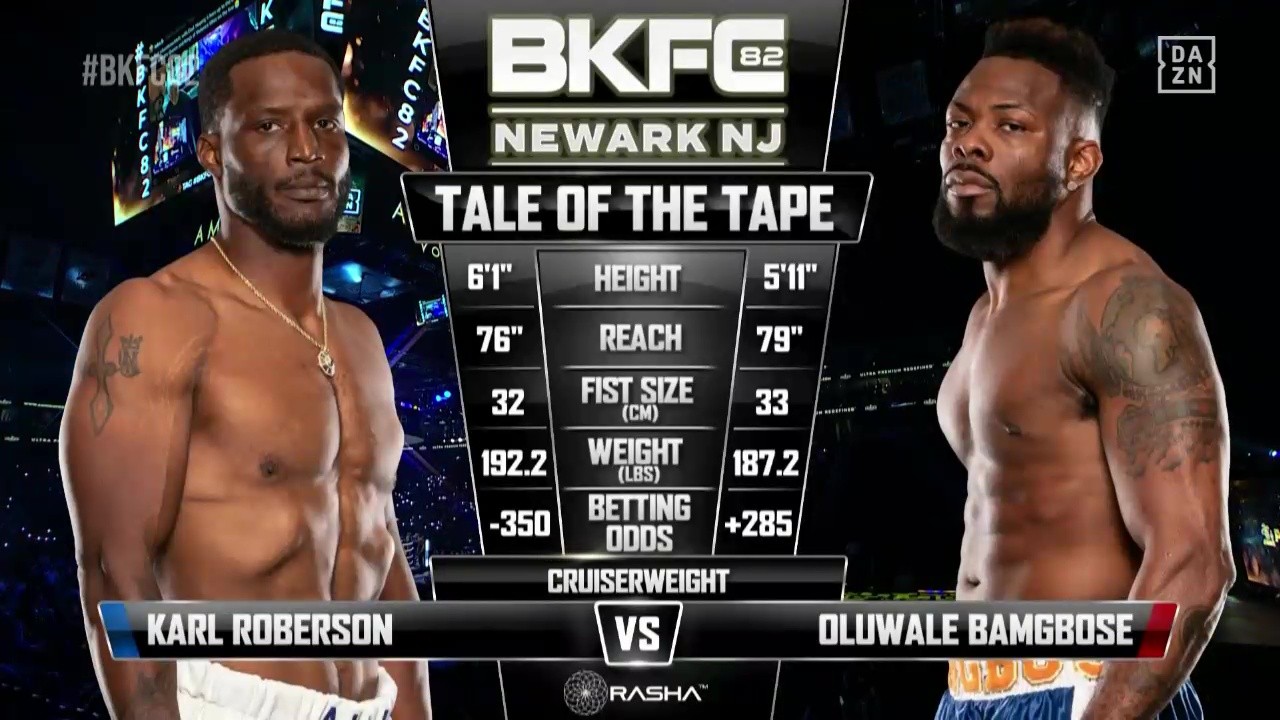 BKFC 82 - Oluwale Bamgbose vs Karl Roberson - October 4, 2025