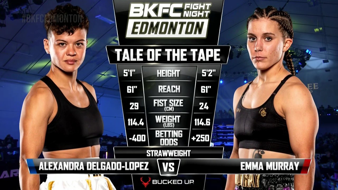 BKFC Fight Night - A. Delgado-Lopez vs Emma Murray - August 9, 2025