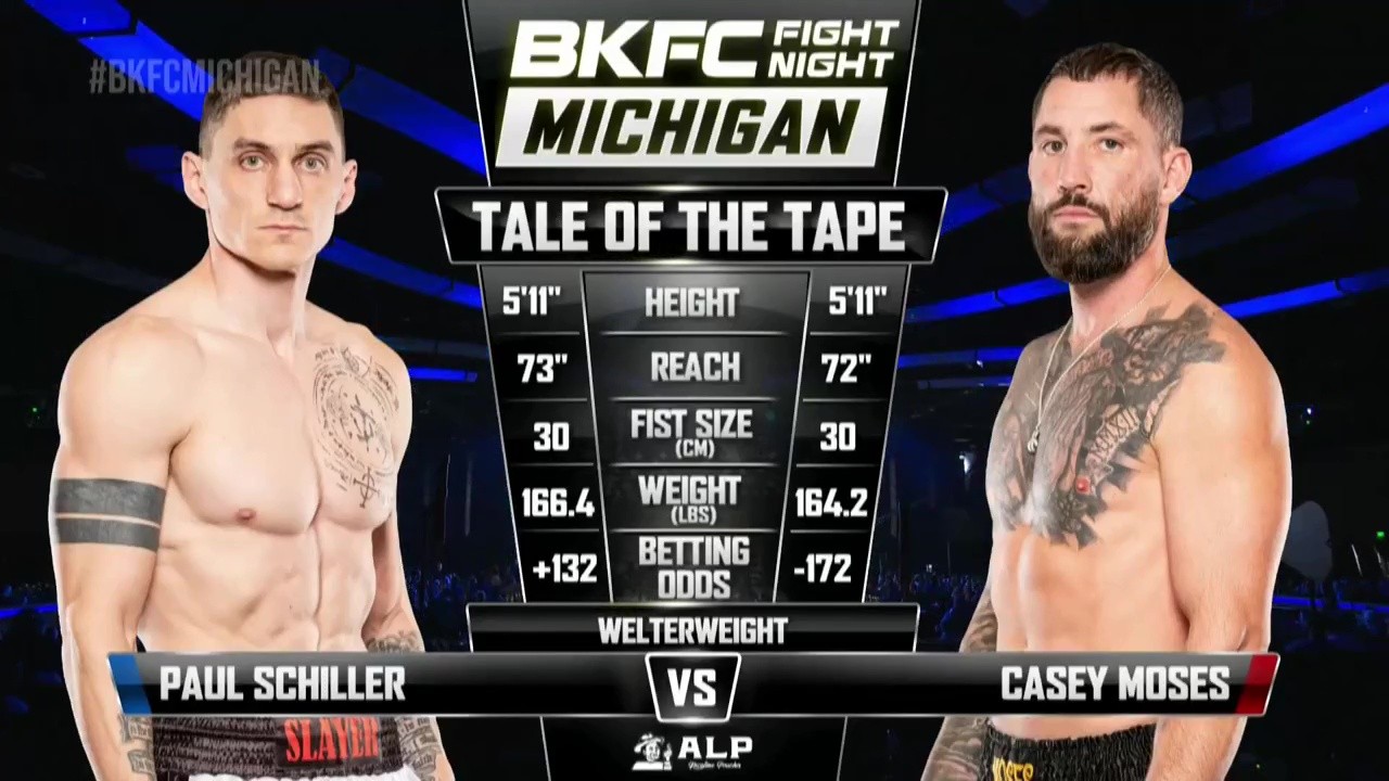 BKFC Fight Night - Casey Moses vs Paul Schiller - November 1, 2025