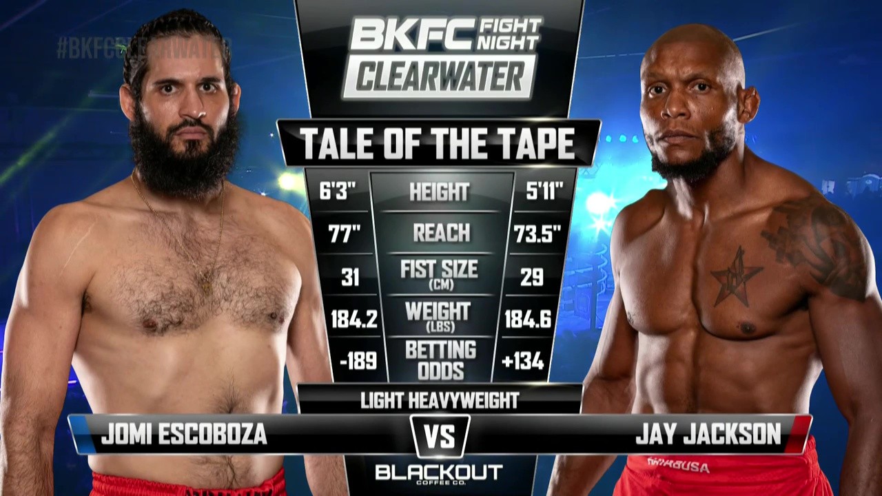 BKFC Fight Night - John Michael Escoboza vs Jay Jackson - May 2, 2025