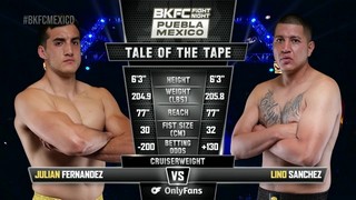BKFC Fight Night - Julian Fernandez vs Lino Sánchez - MAY 24, 2024
