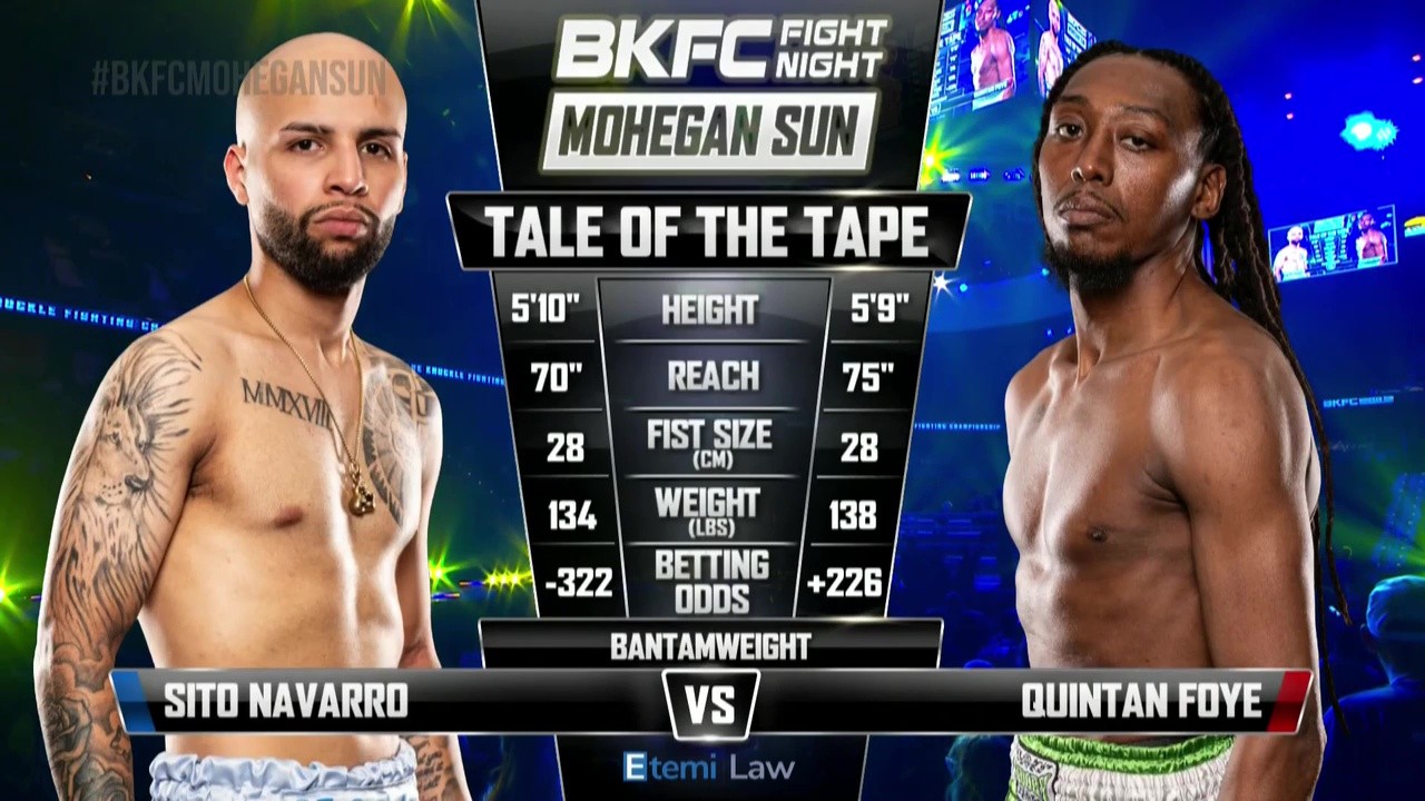 BKFC Fight Night - Lardy Navarro vs Anthony Foye - June 14, 2025
